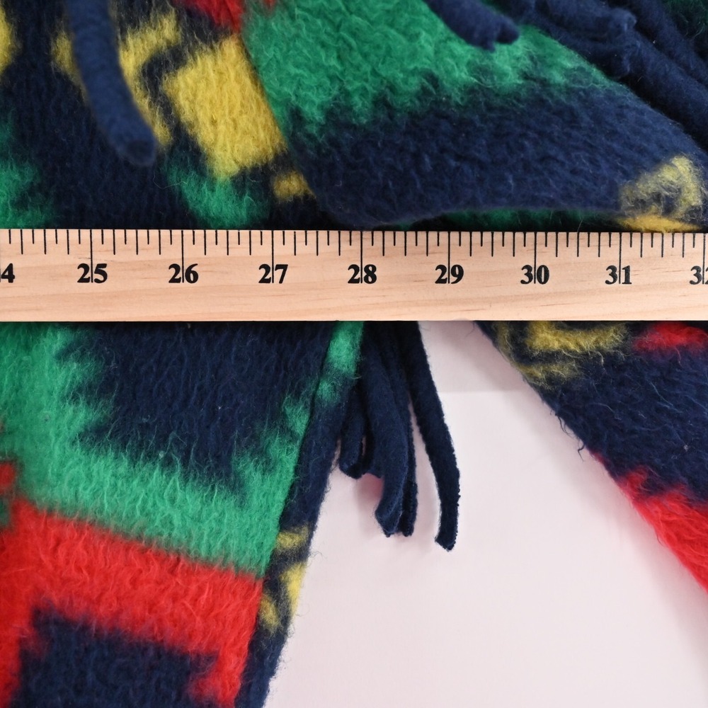 Vtg WESTBOURNE Jacket Womens Size‎ XXL Southwestern Print Fleece Fringe Coatigan - Picture 10 of 12